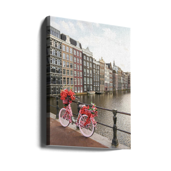 Amsterdam - Stretched Canvas, Poster or Fine Art Print I Heart Wall Art