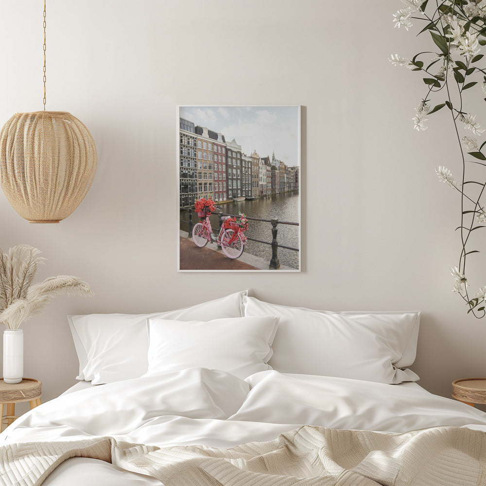 Amsterdam - Stretched Canvas, Poster or Fine Art Print I Heart Wall Art