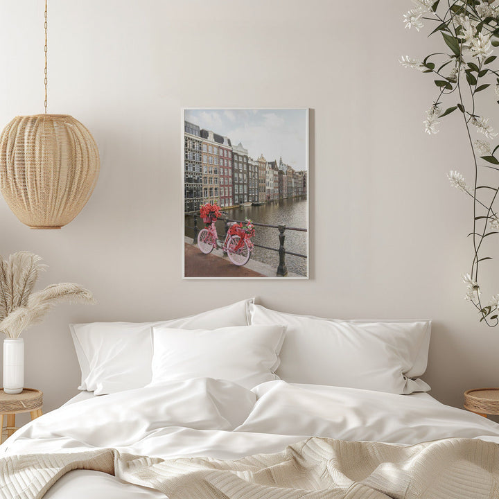 Amsterdam - Stretched Canvas, Poster or Fine Art Print I Heart Wall Art