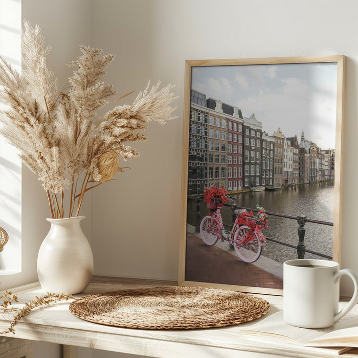 Amsterdam - Stretched Canvas, Poster or Fine Art Print I Heart Wall Art