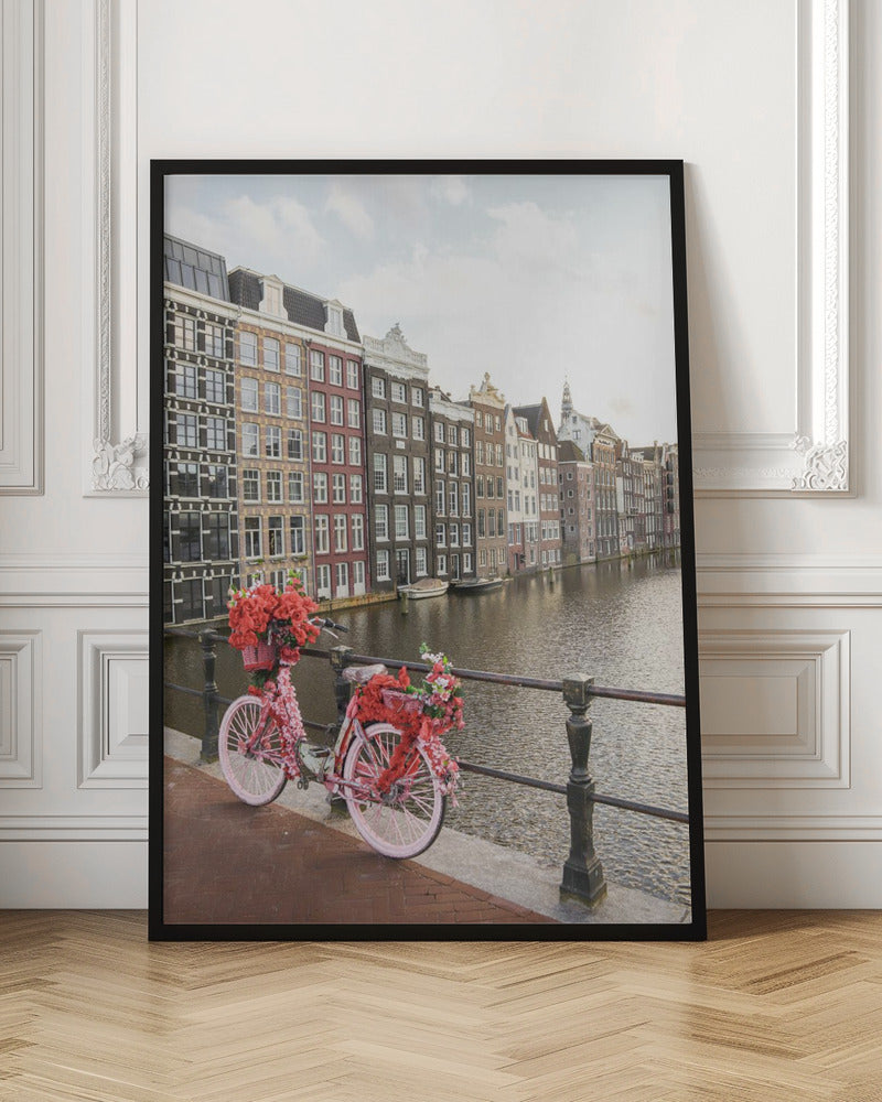 Amsterdam - Stretched Canvas, Poster or Fine Art Print I Heart Wall Art
