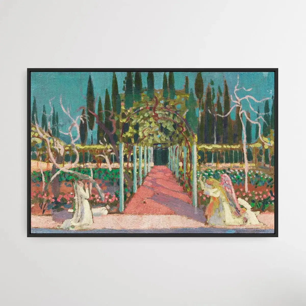 Annunciation (1907) by Maurice Denis - I Heart Wall Art - Poster Print, Canvas Print or Framed Art Print
