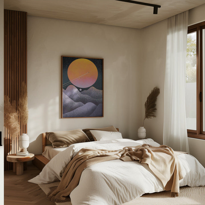Another Sun Rises - Stretched Canvas, Poster or Fine Art Print I Heart Wall Art