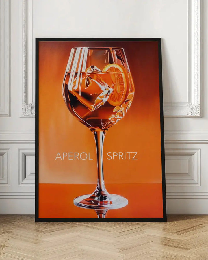 Aperol Spritz Orange - Stretched Canvas, Poster or Fine Art Print I Heart Wall Art