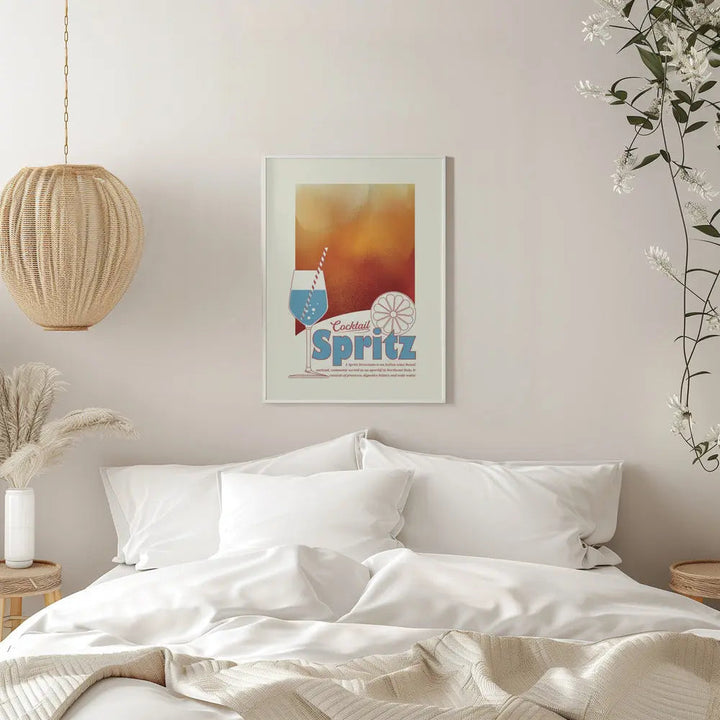 Aperol Spritz print - Stretched Canvas, Poster or Fine Art Print I Heart Wall Art