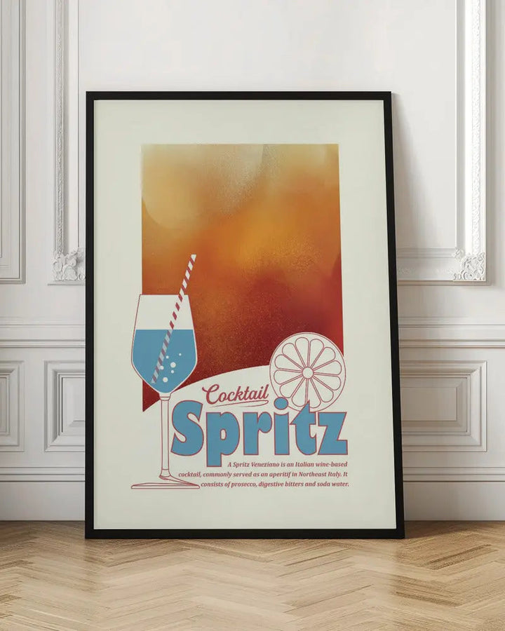 Aperol Spritz print - Stretched Canvas, Poster or Fine Art Print I Heart Wall Art