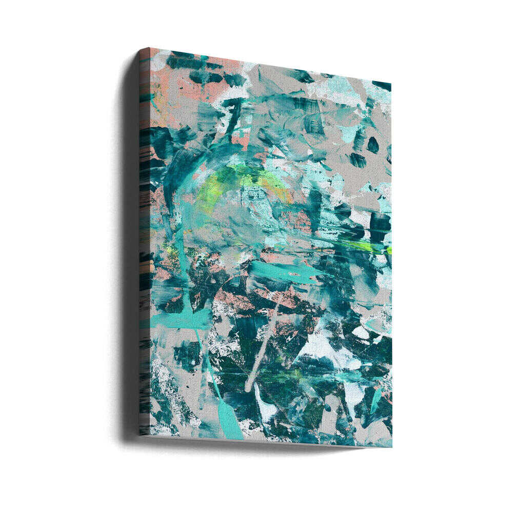 Aqua Dreamscape - Stretched Canvas, Poster or Fine Art Print - I Heart Wall Art - Poster Print, Canvas Print or Framed Art Print