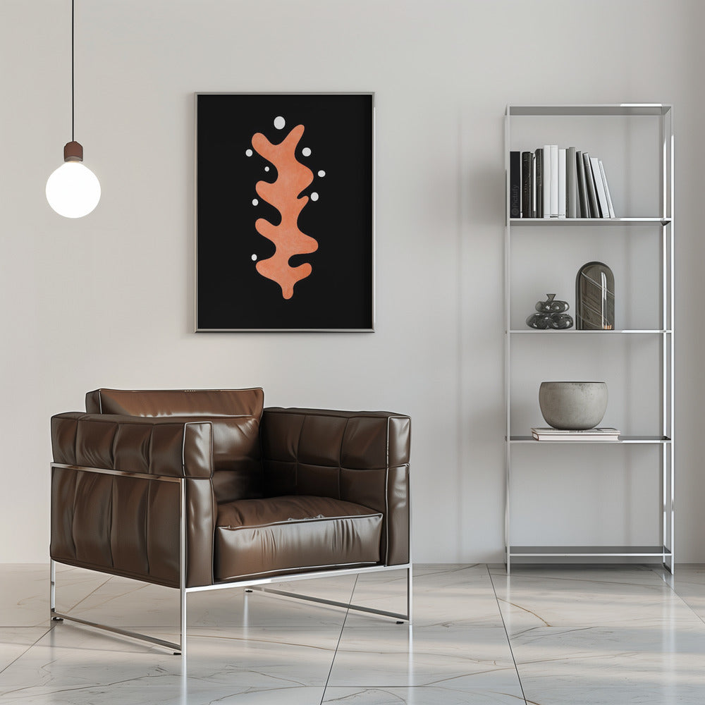 Aquarell Miro Shapes4 Kopie - Stretched Canvas, Poster or Fine Art Print I Heart Wall Art