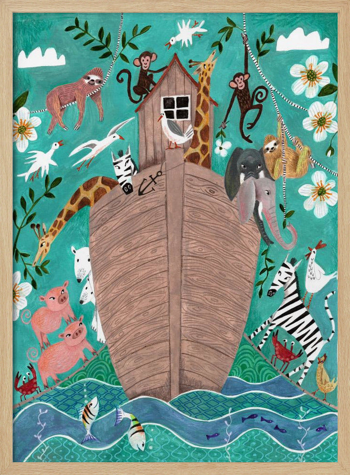 Arc of Noah - Stretched Canvas, Poster or Fine Art Print I Heart Wall Art