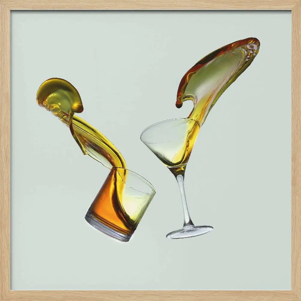 Argument - Square Stretched Canvas, Poster or Fine Art Print I Heart Wall Art