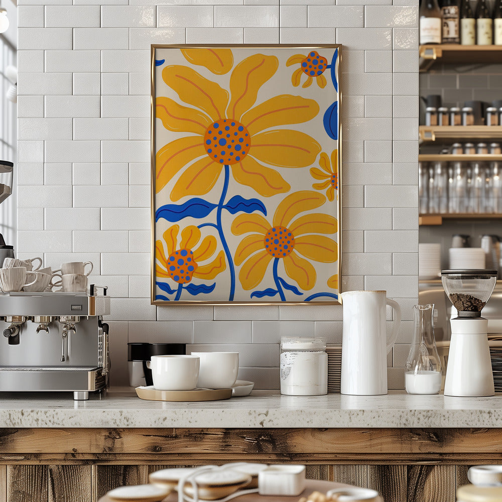 Artwork9 - Stretched Canvas, Poster or Fine Art Print I Heart Wall Art