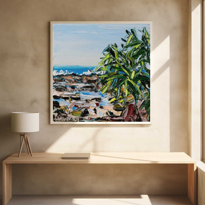 As I Remember It - Square Stretched Canvas, Poster or Fine Art Print by Angela Hawkey - I Heart Wall Art - Poster Print, Canvas Print or Framed Art Print
