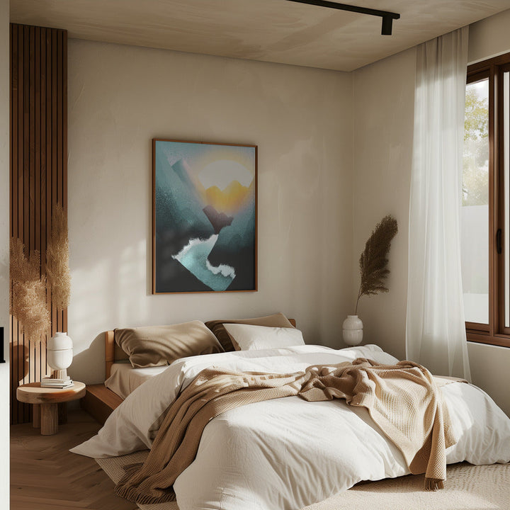 As the river moves - Stretched Canvas, Poster or Fine Art Print I Heart Wall Art