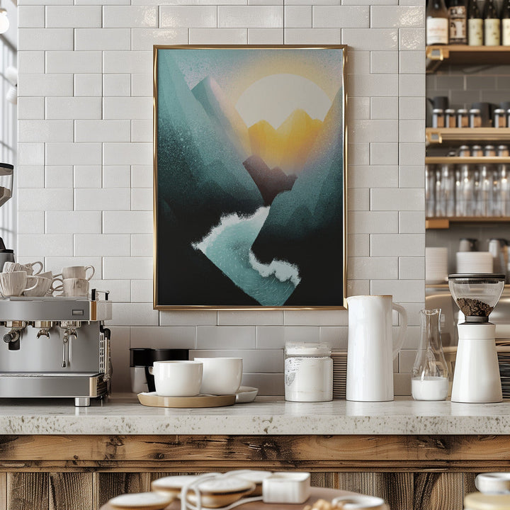 As the river moves - Stretched Canvas, Poster or Fine Art Print I Heart Wall Art