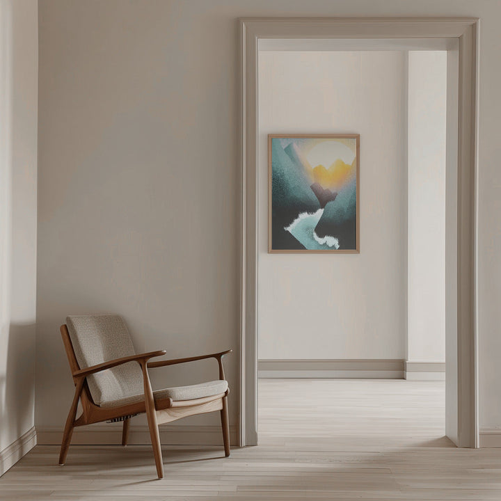 As the river moves - Stretched Canvas, Poster or Fine Art Print I Heart Wall Art
