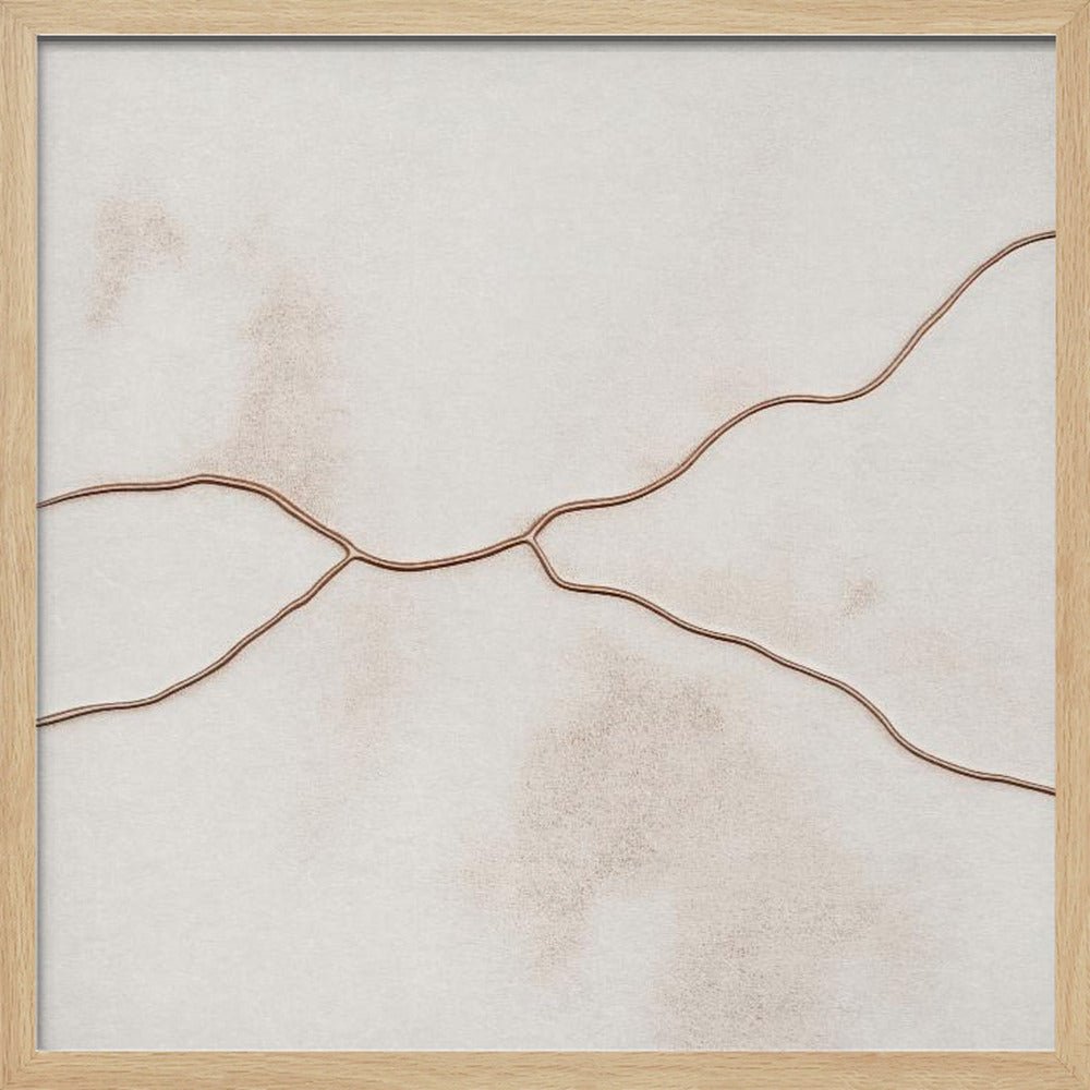 Assemblée II - Square Stretched Canvas, Poster or Fine Art Print - I Heart Wall Art - Poster Print, Canvas Print or Framed Art Print