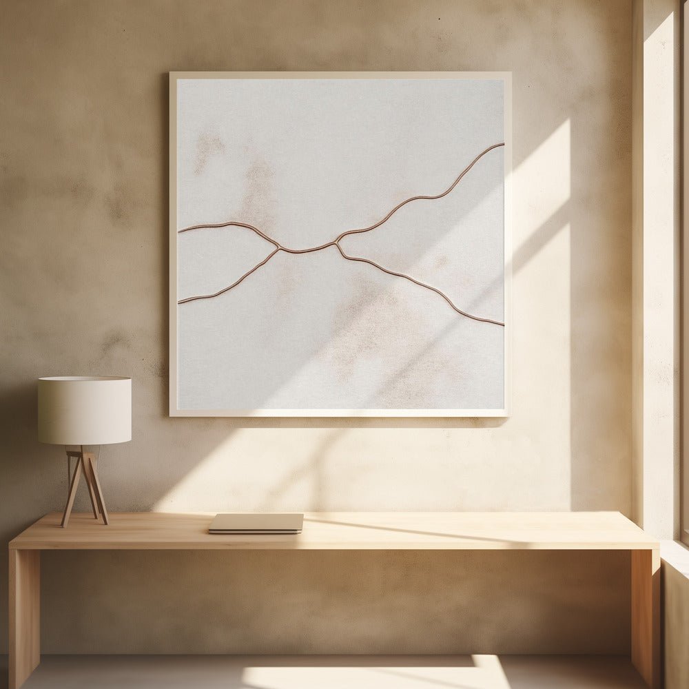Assemblée II - Square Stretched Canvas, Poster or Fine Art Print - I Heart Wall Art - Poster Print, Canvas Print or Framed Art Print