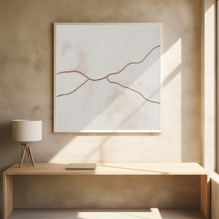 Assemblée II - Square Stretched Canvas, Poster or Fine Art Print - I Heart Wall Art - Poster Print, Canvas Print or Framed Art Print
