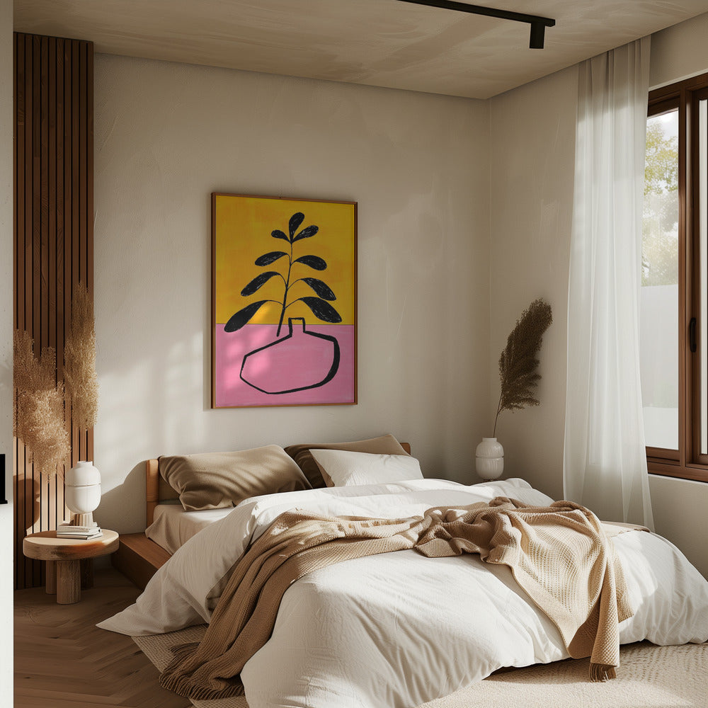 At Home - Stretched Canvas, Poster or Fine Art Print I Heart Wall Art