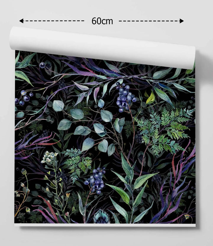 Australian Forest - Dark Wallpaper With Beautiful Forest Foliage I Heart Wall Art Australia