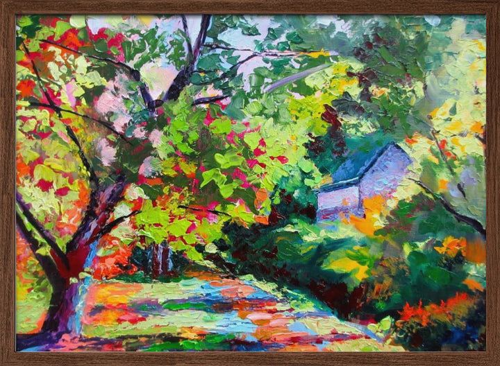 Autumn Comes To Bucks County - Stretched Canvas, Poster or Fine Art Print I Heart Wall Art
