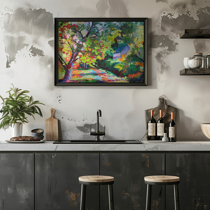 Autumn Comes To Bucks County - Stretched Canvas, Poster or Fine Art Print I Heart Wall Art
