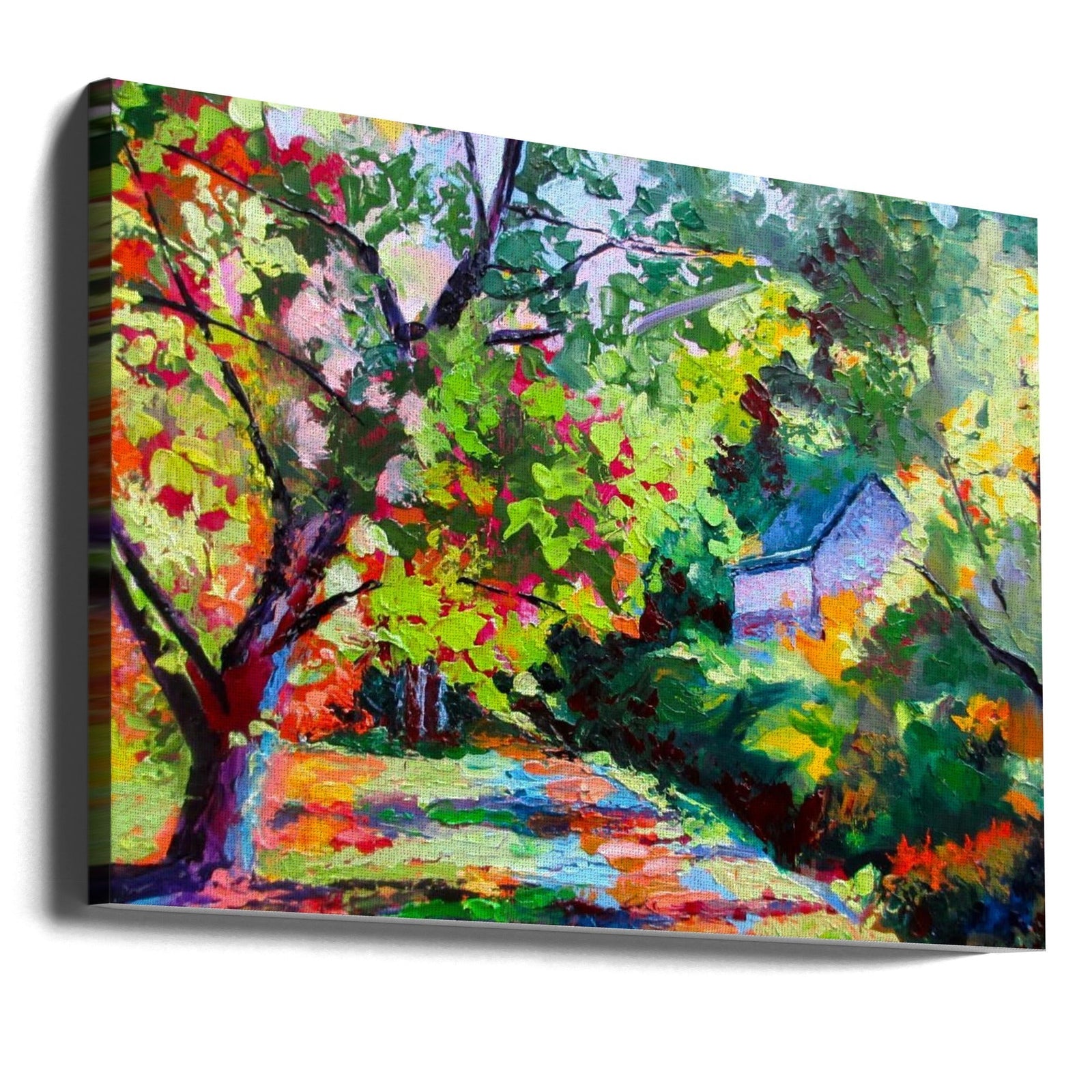 Autumn Comes To Bucks County - Stretched Canvas, Poster or Fine Art Print I Heart Wall Art