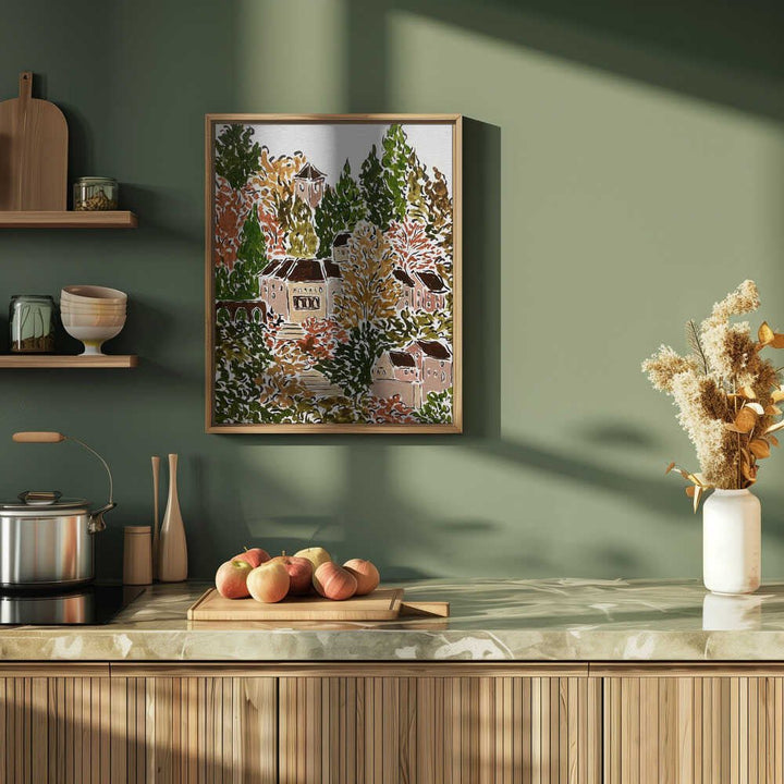 Autumn In Bavaria - Stretched Canvas, Poster or Fine Art Print - I Heart Wall Art - Poster Print, Canvas Print or Framed Art Print