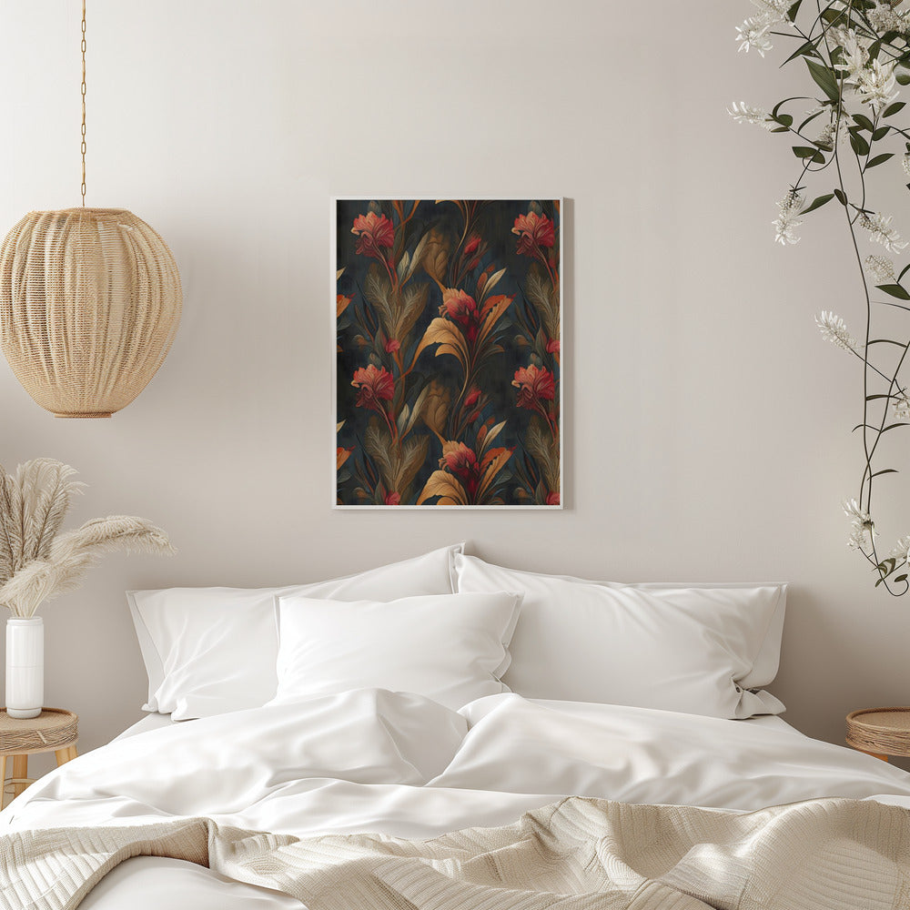 Autumn Nights - Stretched Canvas, Poster or Fine Art Print I Heart Wall Art