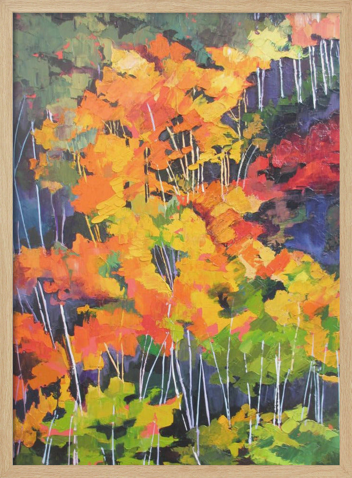Autumn Splendor - Stretched Canvas, Poster or Fine Art Print I Heart Wall Art