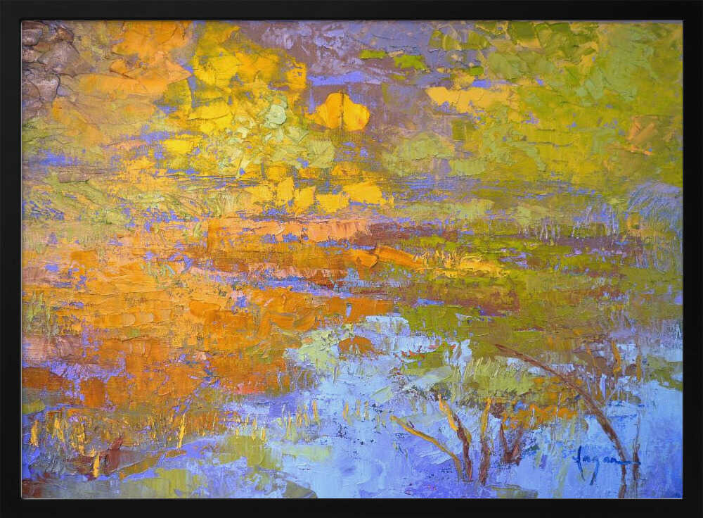 Autumn&039;s Palette - Stretched Canvas, Poster or Fine Art Print - I Heart Wall Art - Poster Print, Canvas Print or Framed Art Print