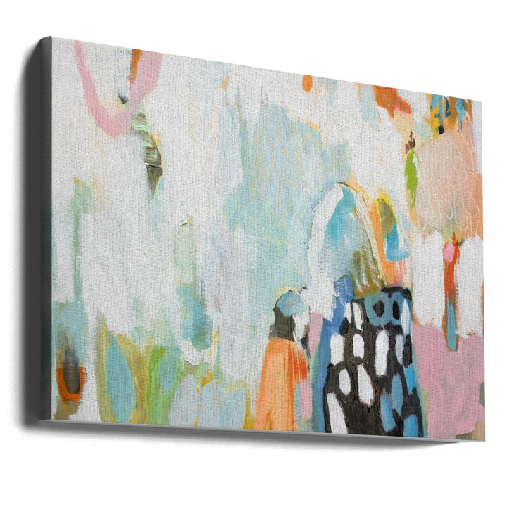 B W Abstract - Stretched Canvas, Poster or Fine Art Print I Heart Wall Art