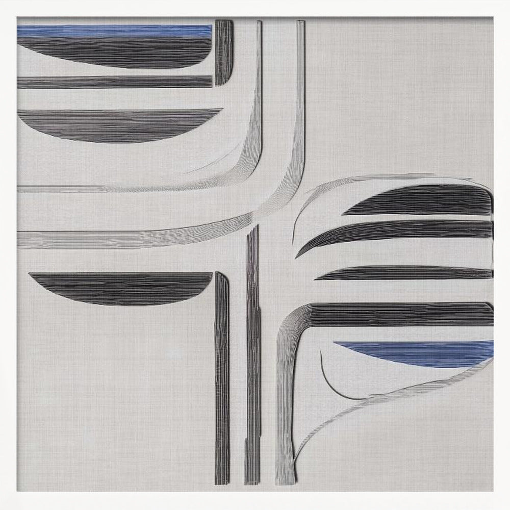Balance II - Square Stretched Canvas, Poster or Fine Art Print - I Heart Wall Art - Poster Print, Canvas Print or Framed Art Print