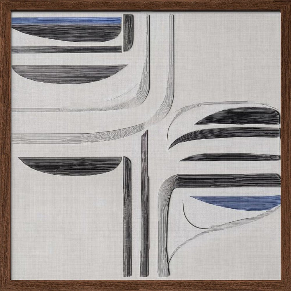 Balance II - Square Stretched Canvas, Poster or Fine Art Print - I Heart Wall Art - Poster Print, Canvas Print or Framed Art Print