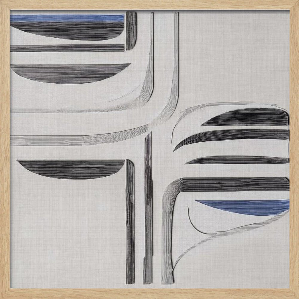 Balance II - Square Stretched Canvas, Poster or Fine Art Print - I Heart Wall Art - Poster Print, Canvas Print or Framed Art Print