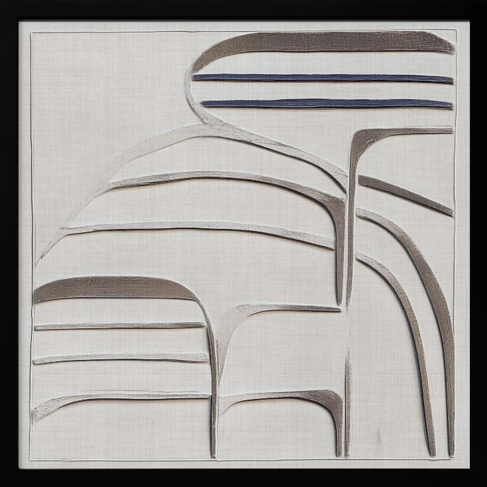 Balance III - Square Stretched Canvas, Poster or Fine Art Print - I Heart Wall Art - Poster Print, Canvas Print or Framed Art Print