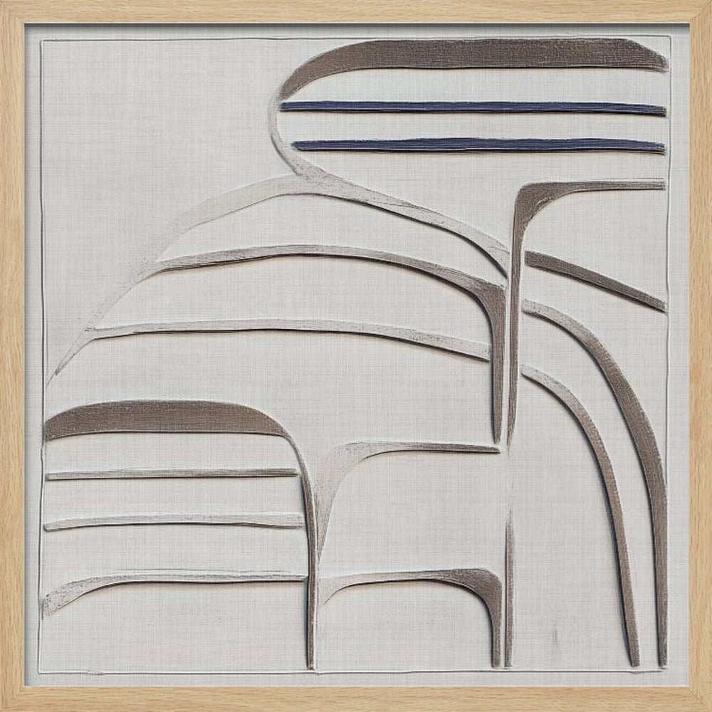 Balance III - Square Stretched Canvas, Poster or Fine Art Print - I Heart Wall Art - Poster Print, Canvas Print or Framed Art Print