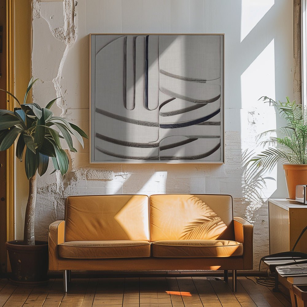 Balance IV - Square Stretched Canvas, Poster or Fine Art Print - I Heart Wall Art - Poster Print, Canvas Print or Framed Art Print