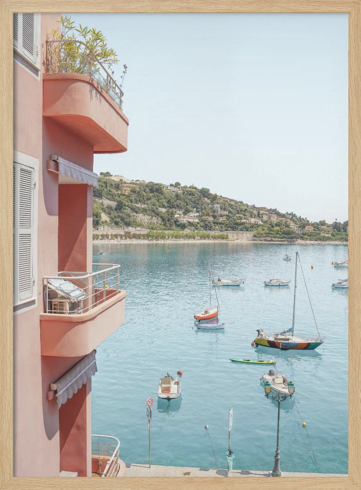 Balcony View - Stretched Canvas, Poster or Fine Art Print I Heart Wall Art
