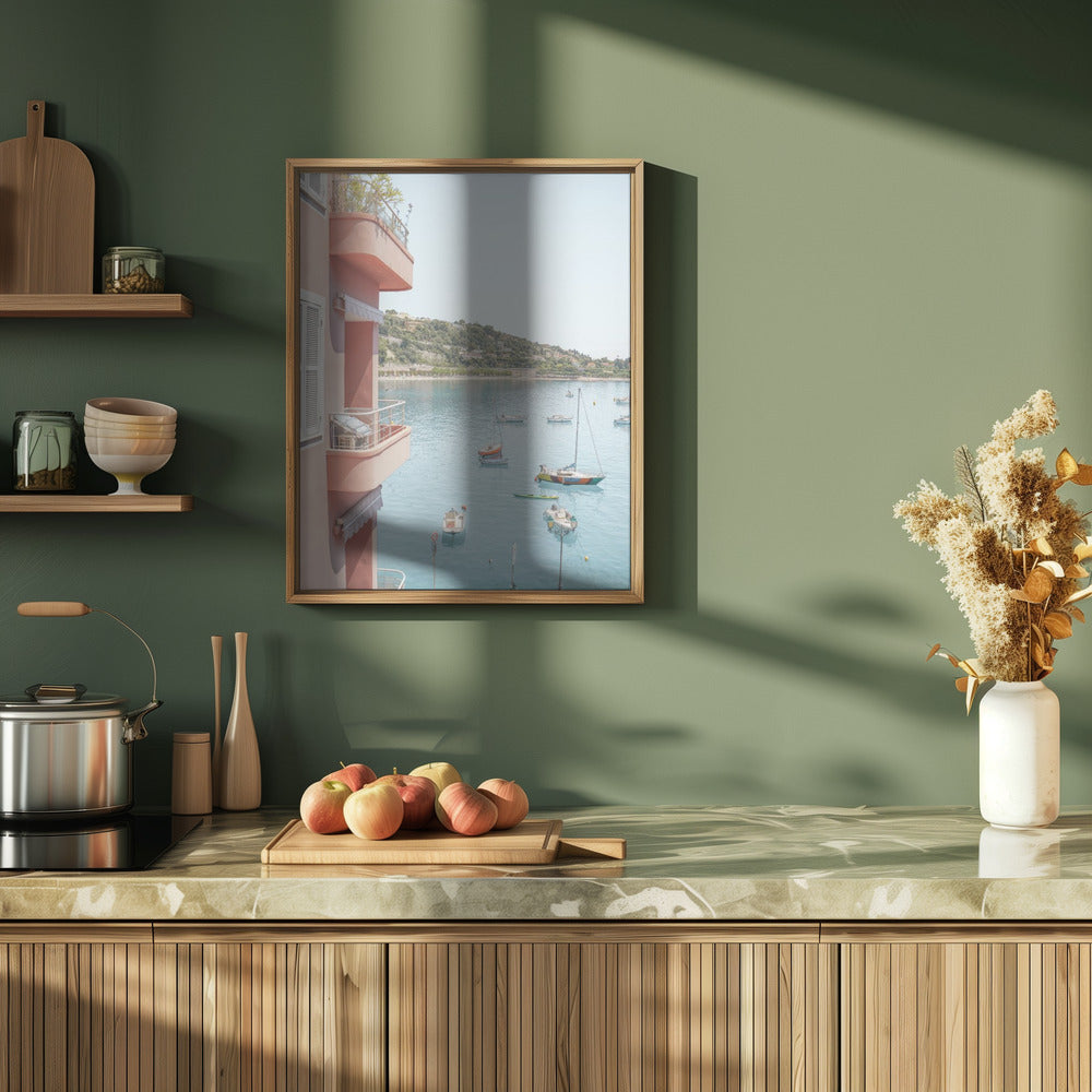 Balcony View - Stretched Canvas, Poster or Fine Art Print I Heart Wall Art