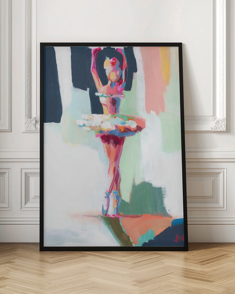 Ballerina - Stretched Canvas, Poster or Fine Art Print I Heart Wall Art