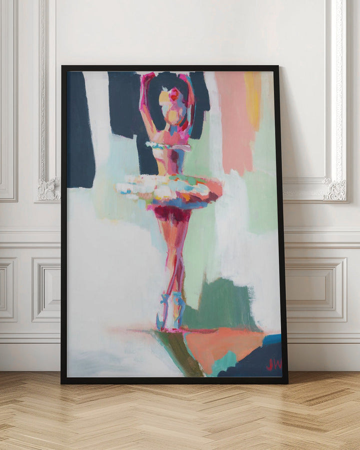 Ballerina - Stretched Canvas, Poster or Fine Art Print I Heart Wall Art