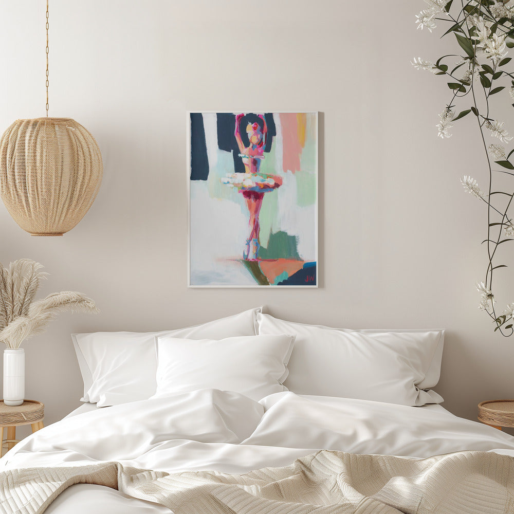 Ballerina - Stretched Canvas, Poster or Fine Art Print I Heart Wall Art
