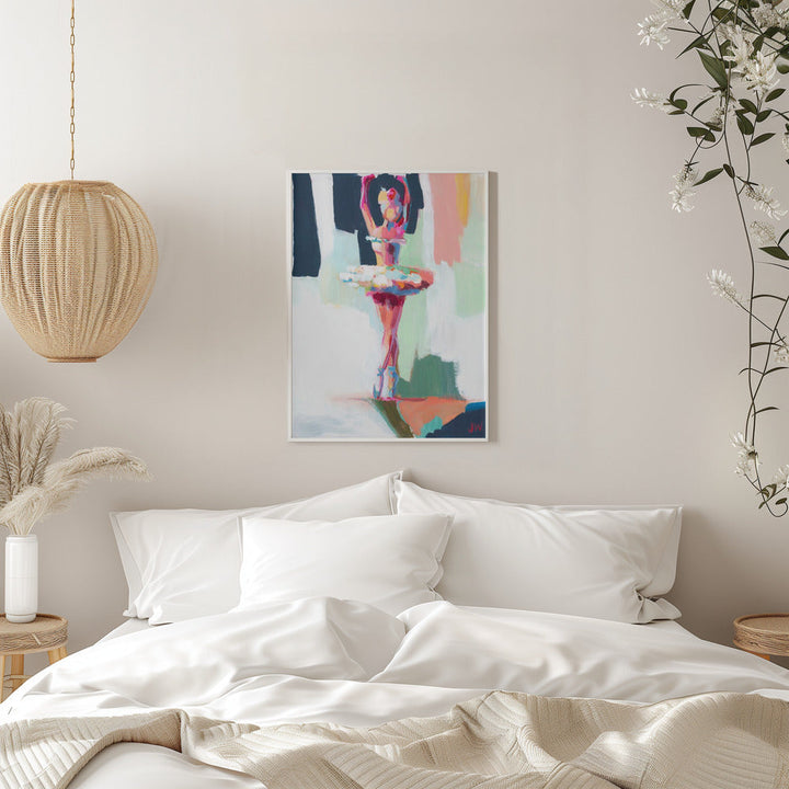 Ballerina - Stretched Canvas, Poster or Fine Art Print I Heart Wall Art