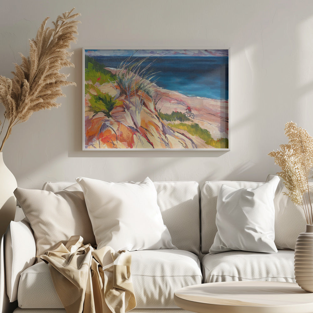 Balston Beach - Stretched Canvas, Poster or Fine Art Print I Heart Wall Art