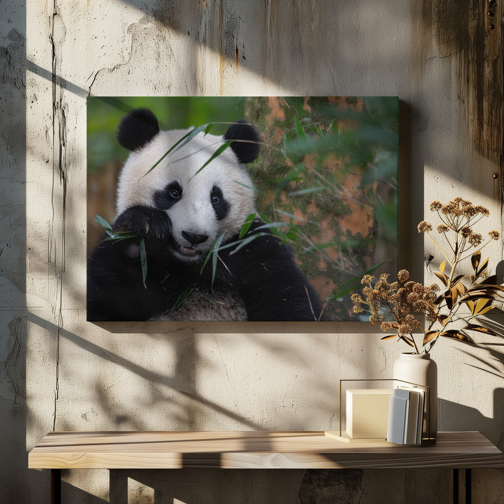 Bamboo Time - Stretched Canvas, Poster or Fine Art Print I Heart Wall Art