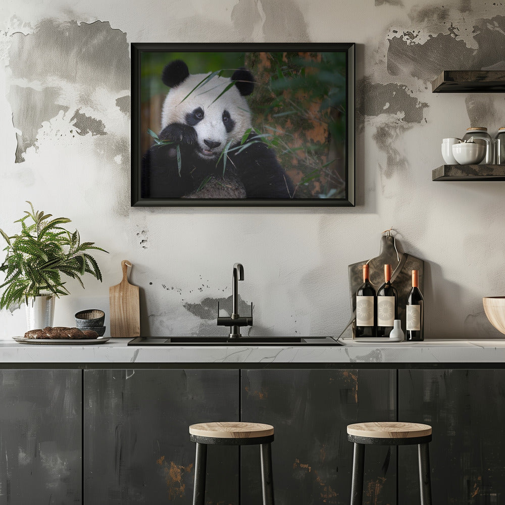 Bamboo Time - Stretched Canvas, Poster or Fine Art Print I Heart Wall Art