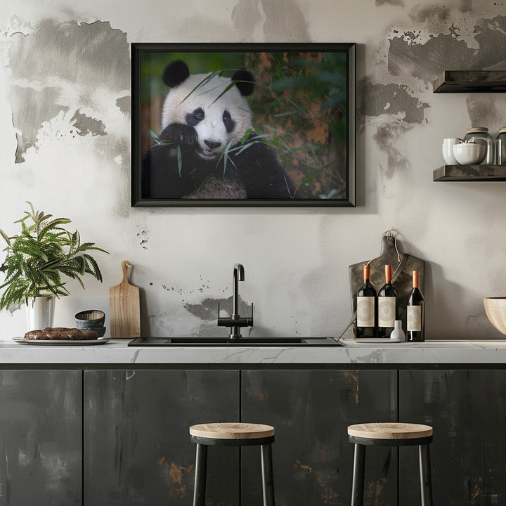 Bamboo Time - Stretched Canvas, Poster or Fine Art Print I Heart Wall Art