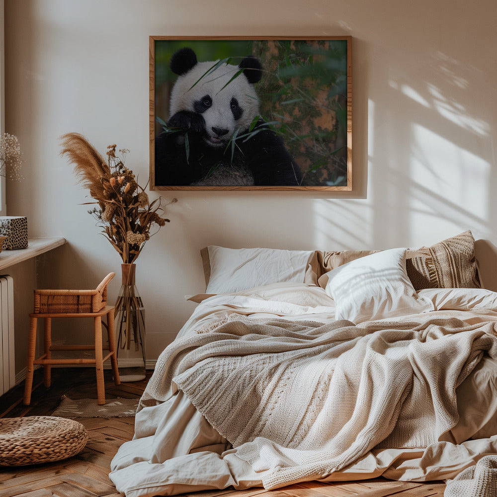 Bamboo Time - Stretched Canvas, Poster or Fine Art Print I Heart Wall Art