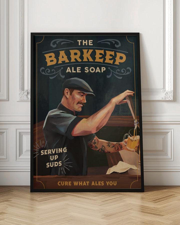 Barkeep Soap Poster 20x30 - Stretched Canvas, Poster or Fine Art Print I Heart Wall Art
